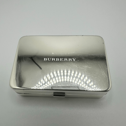 Burberry Mini Playing Card Complete Set With Silver Case