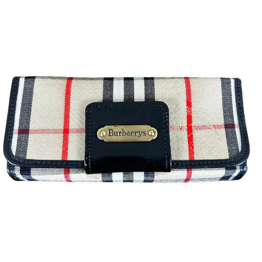 Burberry Nova Check Plaid Vintage Golf Ball Pouch Holder