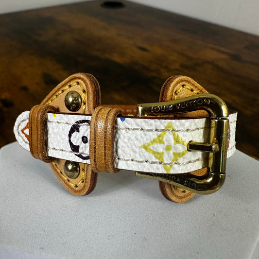 Louis Vuitton Theda Multicolor Monogram Leather Bracelet