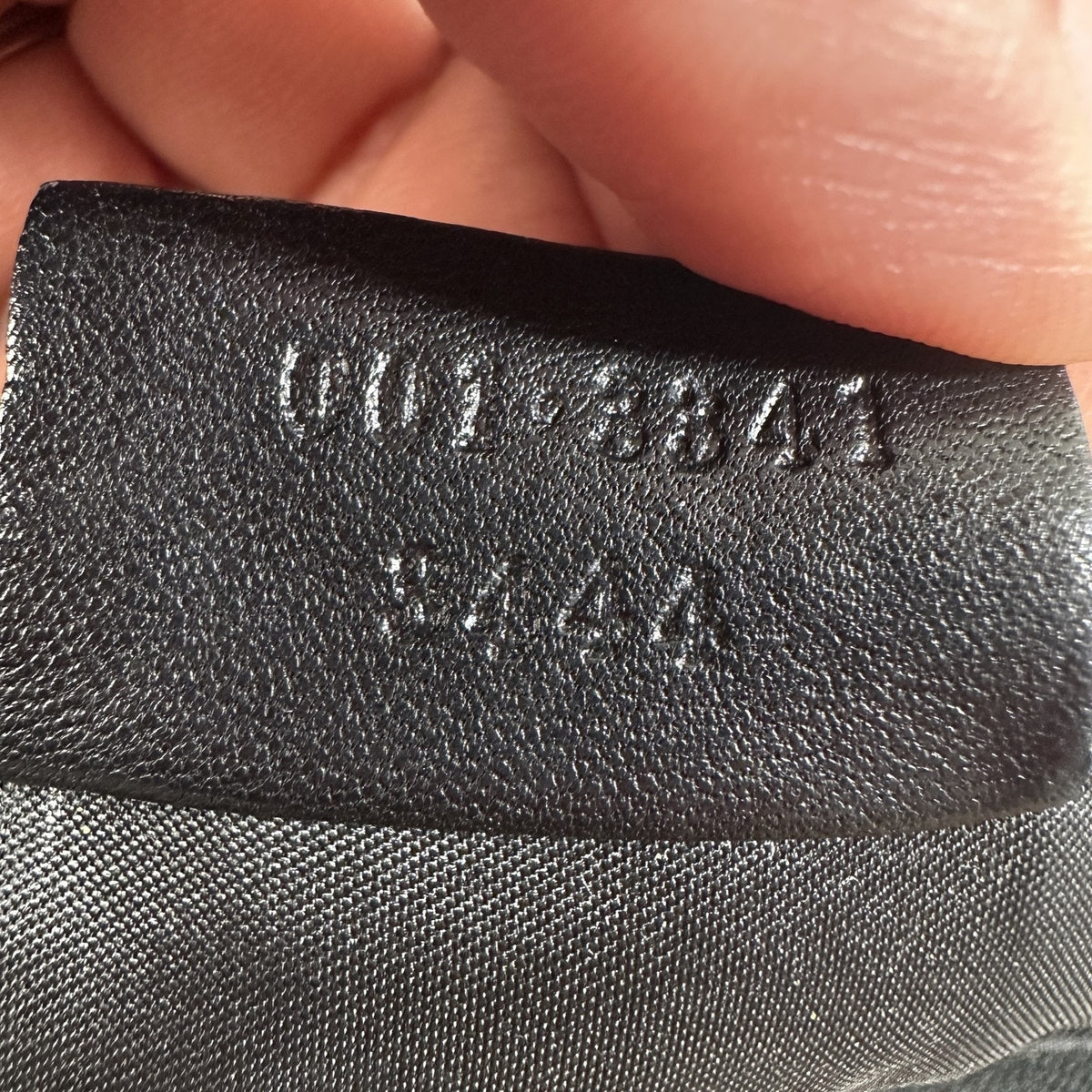 Gucci Leather Hobo Bag Large Solid Black Nylon Shoulder Italy Silver Hardware